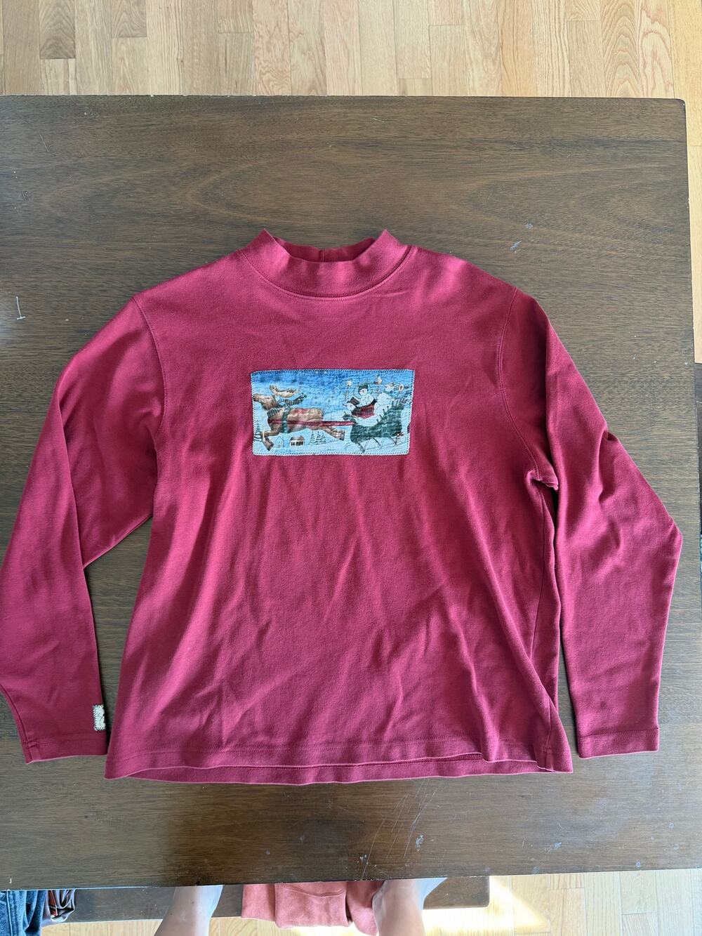 Vintage Snowman Long Sleeve